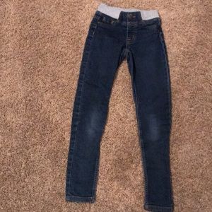 Daughters gave justice jeans with elastic waist